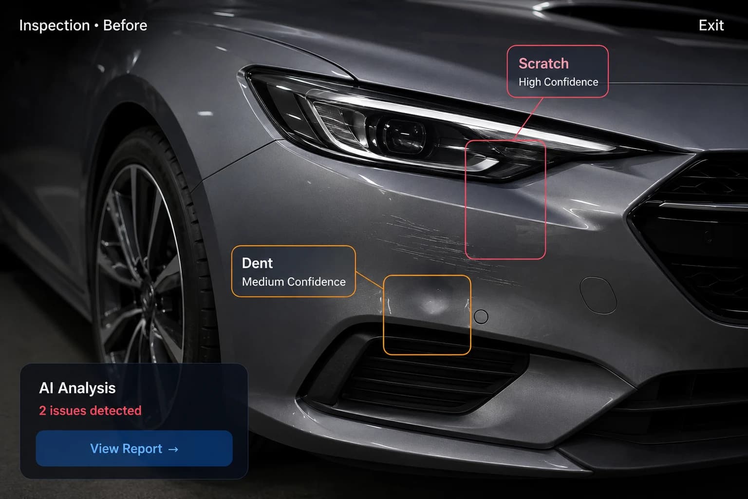 InspectaV vehicle inspection